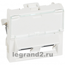  RJ 45 -  Mosaic -  5 - UTP 45 - 2  RJ 45 - 2  -  - LCS2