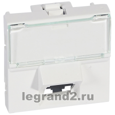  RJ 45 -  Mosaic -  6 - UTP 45 - 2  -  - LCS2