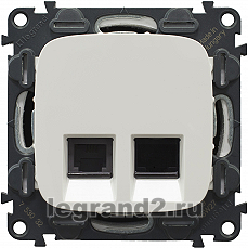  RJ11+RJ45 .6 UTP Legrand Valena Allure ()