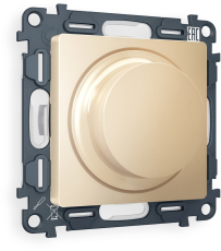 Универсальный светорегулятор (диммер) (Шампань) 25-600W/LED 5-300W Универсальный светорегулятор (диммер) (Шампань) 25-600W/LED 5-300W