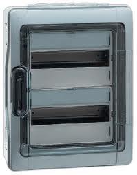 Щиток Plexo IP65 2х12 с клеммниками Щиток Plexo IP65 2х12 с клеммниками