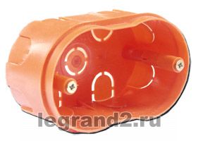 Коробка монтажная под ANAM 1-ая для сплошных стен, с крепежом, 110x65 Коробка монтажная под ANAM 1-ая для сплошных стен, с крепежом, 110x65