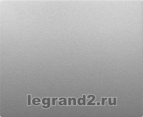 Клавиша Galea Life для выключателя одноклавишного без подсветки, алюминий Клавиша Galea Life для выключателя одноклавишного без подсветки, алюминий