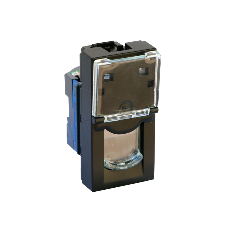079461L Розетка RJ 45 - Программа Mosaic - категория 6 - UTP - 1 модуль ...