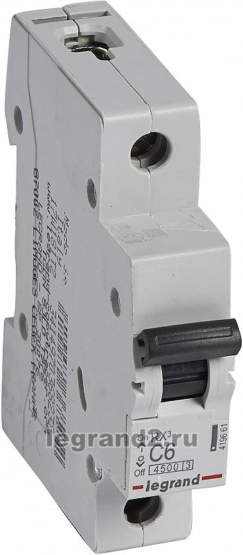   Legrand RX3 - 1P 25A ( C) 4.5 kA 1M