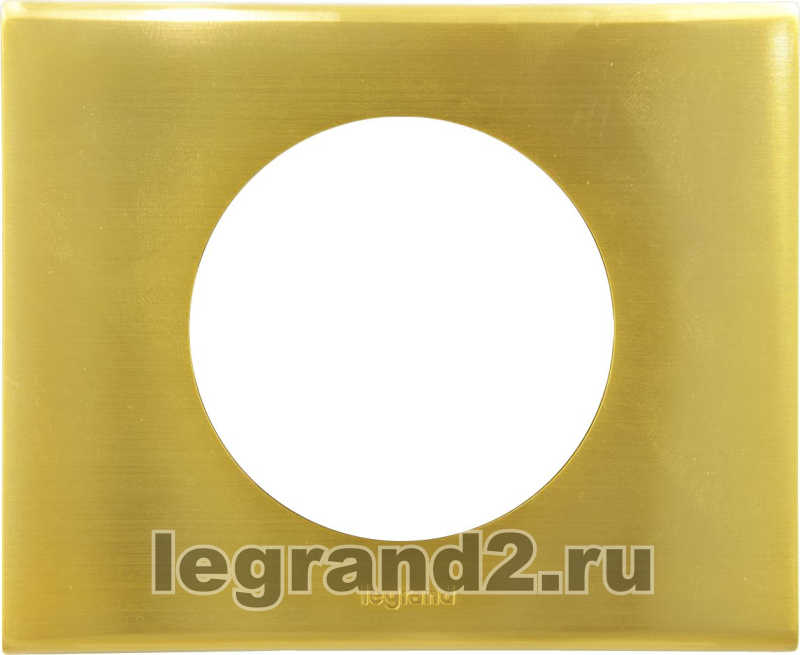Рамка одноместная Legrand Celiane (золото) Рамка одноместная Legrand Celiane (золото)