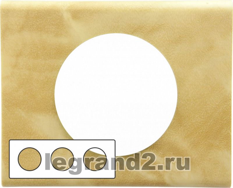 Рамка трехместная Legrand Celiane (мирт) Рамка трехместная Legrand Celiane (мирт)
