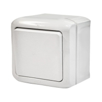 Кнопка Quteo IP44 (Белая) Кнопка Quteo IP44 (Белая)