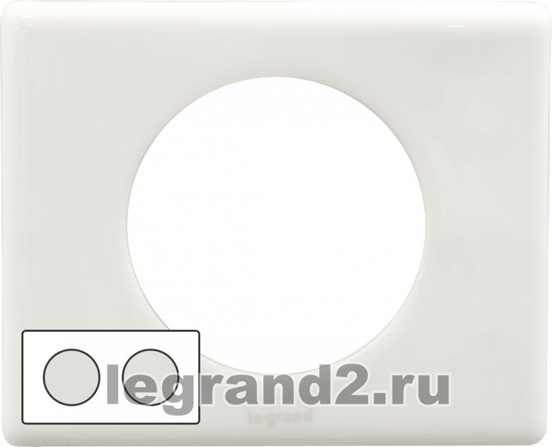 Рамка двухместная Legrand Celiane (фарфор) Рамка двухместная Legrand Celiane (фарфор)