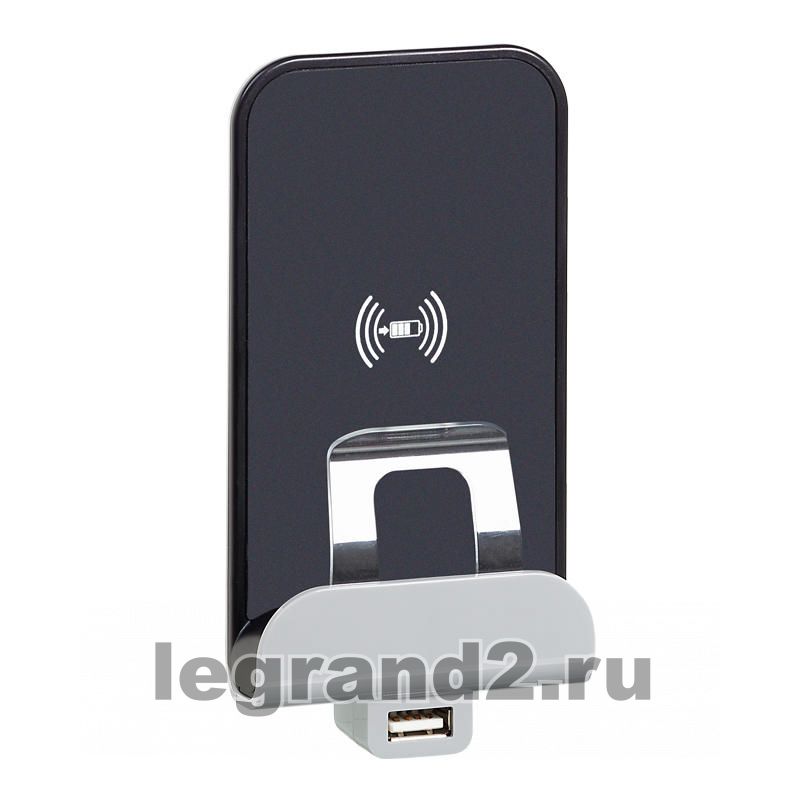 Mosaic.Беспроводное зарядное устройство Qi 1А с дополнительным разьемом USB A 5В 2,4А. Mosaic.Беспроводное зарядное устройство Qi 1А с дополнительным разьемом USB A 5В 2,4А.