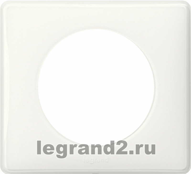 Рамка одноместная Legrand Celiane (белый глянец) Рамка одноместная Legrand Celiane (белый глянец)