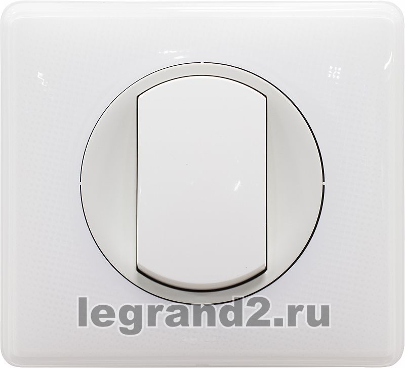 Рамка одноместная Legrand Celiane (белый муар) Рамка одноместная Legrand Celiane (белый муар)