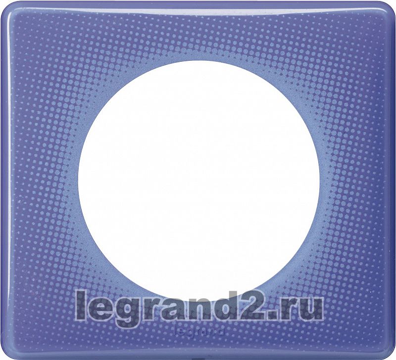 Рамка одноместная Legrand Celiane (лиловый муар) Рамка одноместная Legrand Celiane (лиловый муар)