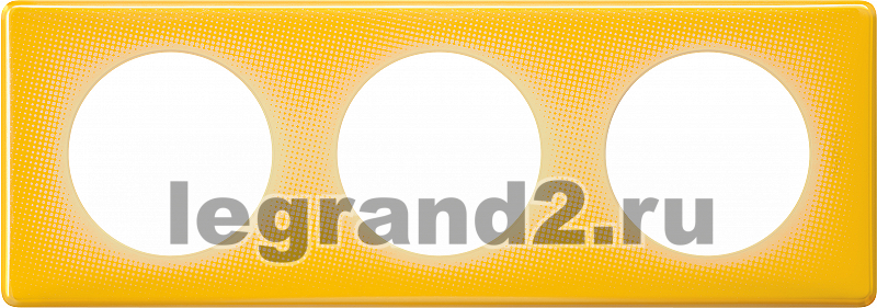 Рамка трехместная Legrand Celiane (песочный муар) Рамка трехместная Legrand Celiane (песочный муар)