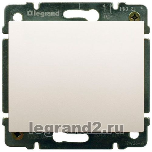 Одноклавишный переключатель Legrand Galea Life (Перламутр) Одноклавишный переключатель Legrand Galea Life (Перламутр)