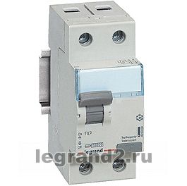 УЗО TX3 2 полюса 30mA 25А (AC) УЗО TX3 2 полюса 30mA 25А (AC)