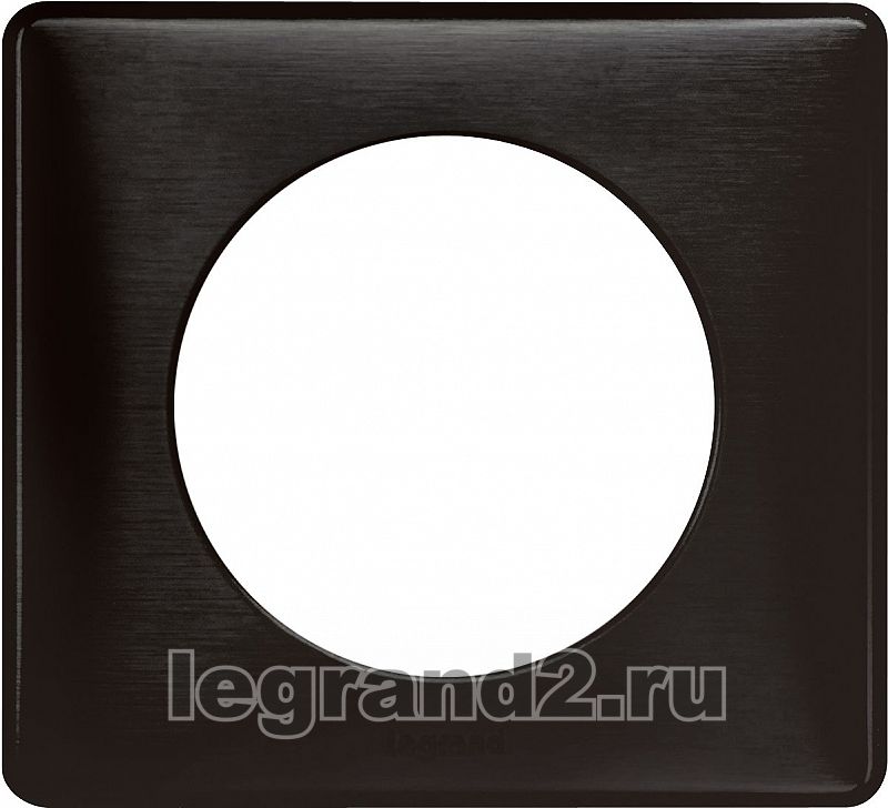 Рамка одноместная Legrand Celiane (карбон) Рамка одноместная Legrand Celiane (карбон)