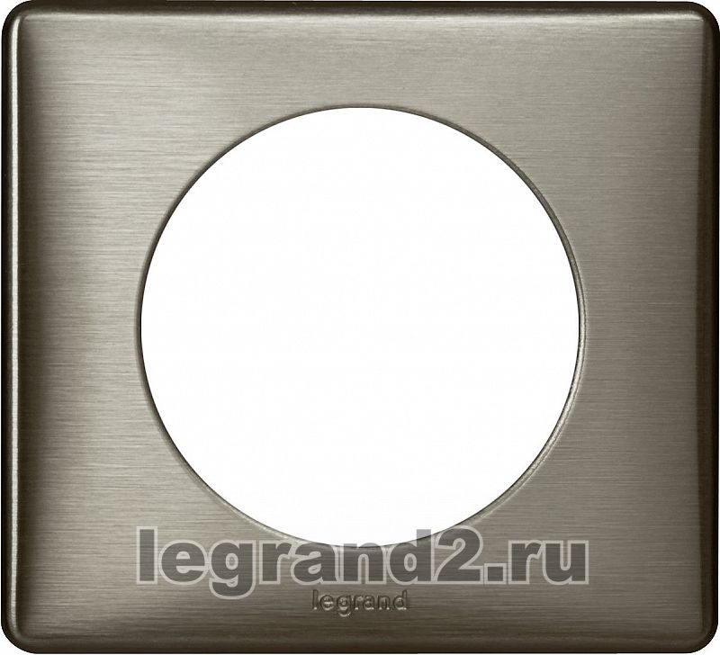 Рамка одноместная Legrand Celiane (вольфрам) Рамка одноместная Legrand Celiane (вольфрам)