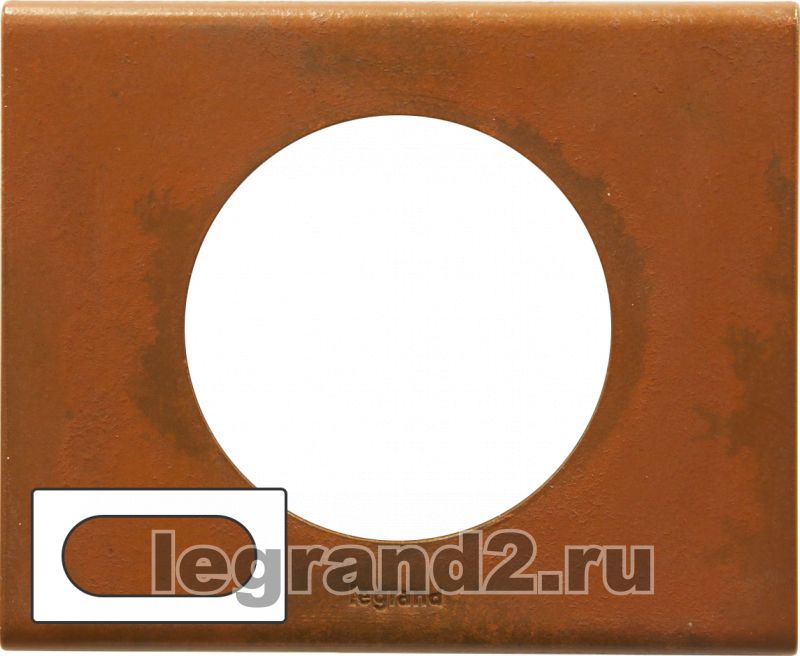 Рамка 4/5 модулей Legrand Celiane (патина феррум) Рамка 4/5 модулей Legrand Celiane (патина феррум)