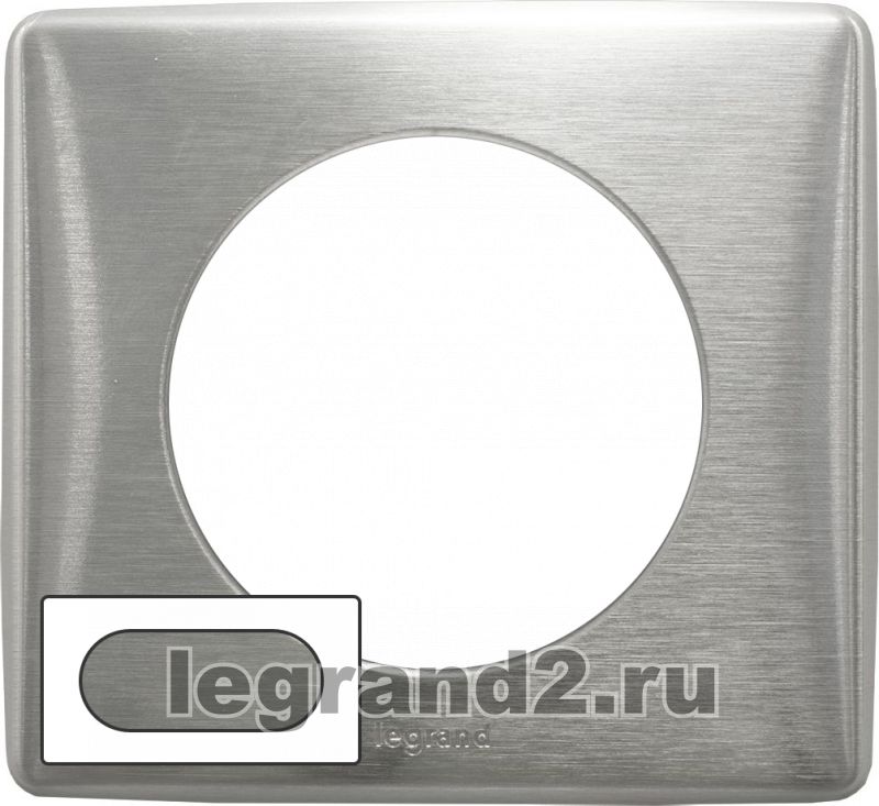 Рамка 4/5 модулей Legrand Celiane (алюминий) Рамка 4/5 модулей Legrand Celiane (алюминий)