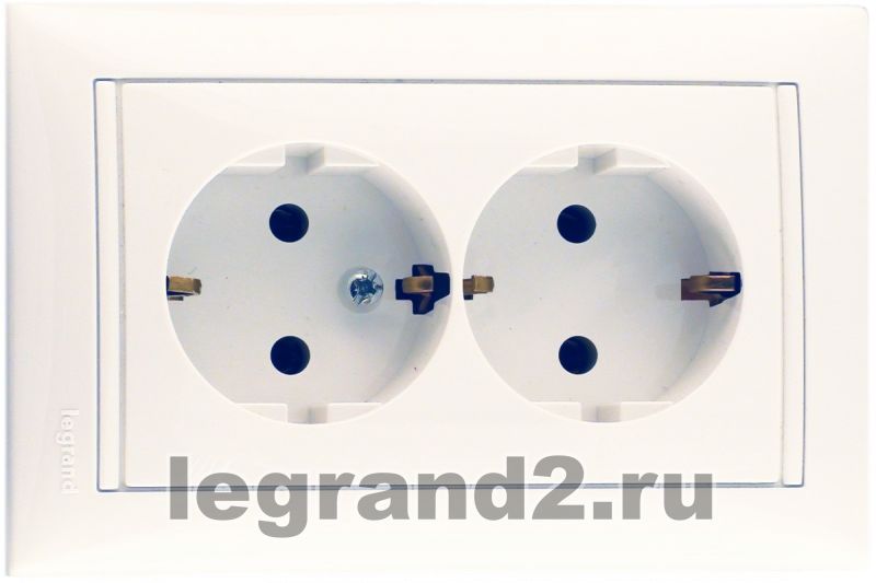 Розетка электрическая Legrand Valena (белый) Розетка электрическая Legrand Valena (белый)