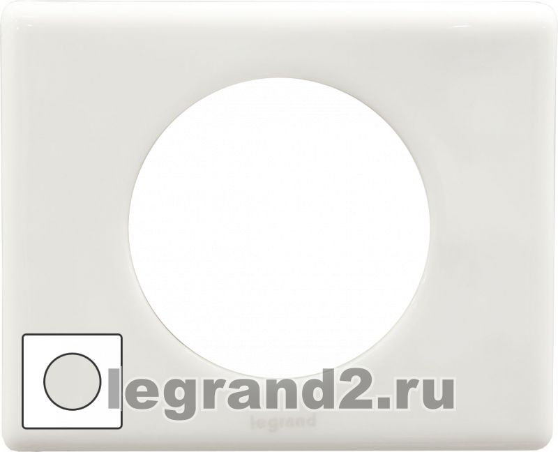 Рамка одноместная Legrand Celiane (фарфор) Рамка одноместная Legrand Celiane (фарфор)