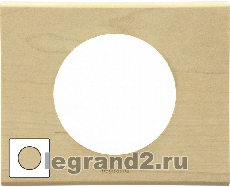 Рамка одноместная Legrand Celiane (клен) Рамка одноместная Legrand Celiane (клен)