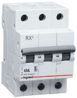 Автоматический выключатель RX3 3 фазы 50A 3М (Тип C) 4,5 kA