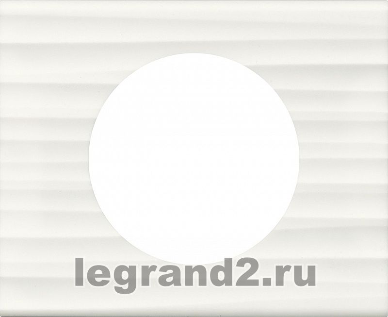 Рамка одноместная Legrand Celiane (белый рельеф) Рамка одноместная Legrand Celiane (белый рельеф)
