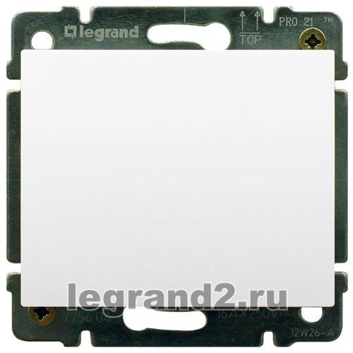 Одноклавишный выключатель Legrand Galea Life (Белый) Одноклавишный выключатель Legrand Galea Life (Белый)