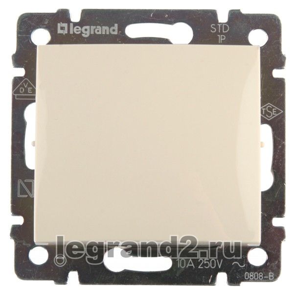 Выключатель Legrand Valena трехполюсный (слоновая кость) Выключатель Legrand Valena трехполюсный (слоновая кость)