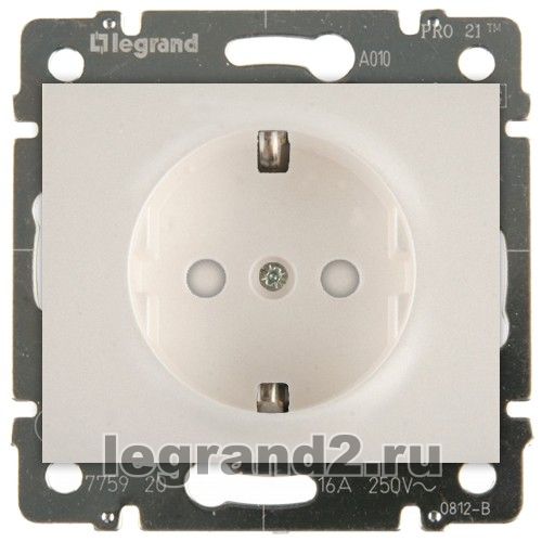 Розетка электрическая Legrand Galea Life (перламутр) Розетка электрическая Legrand Galea Life (перламутр)