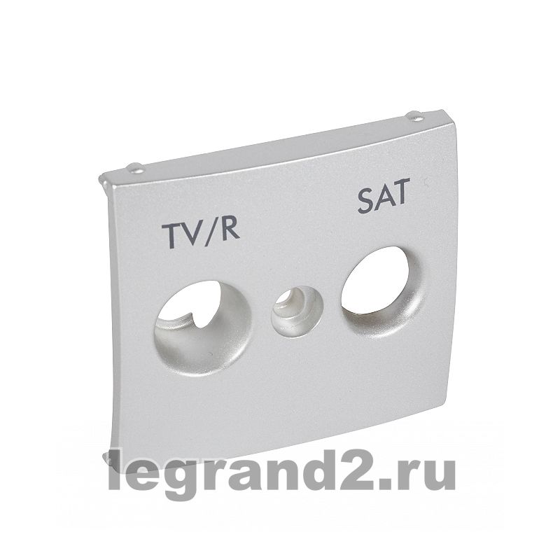 Накладка TV-FM-SaT алюм Накладка TV-FM-SaT алюм