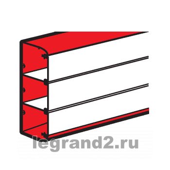 Кабель-канал Legrand DLP 220×65 мм без крышки Кабель-канал Legrand DLP 220×65 мм без крышки