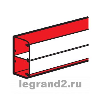 Кабель-канал Legrand DLP 65×195 мм без крышки Кабель-канал Legrand DLP 65×195 мм без крышки