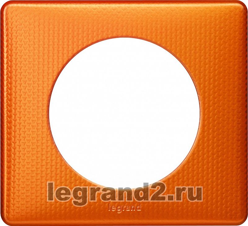 Рамка одноместная Legrand Celiane (оранж пунктум) Рамка одноместная Legrand Celiane (оранж пунктум)