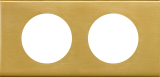 Рамка двухместная Legrand Celiane (золото)