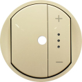 Лицевая панель Celiane для светорегулятора с индикацией PLC, слоновая кость