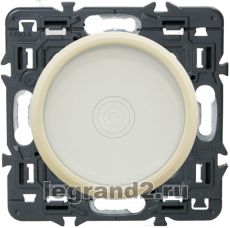 Выключатель сенсорный Legrand Celiane 400Вт с лицевой панелью (слоновая кость) Выключатель сенсорный Legrand Celiane 400Вт с лицевой панелью (слоновая кость)