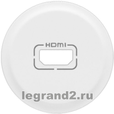 Лицевая панель Celiane для розетки аудио/видео HDMI, белая Лицевая панель Celiane для розетки аудио/видео HDMI, белая